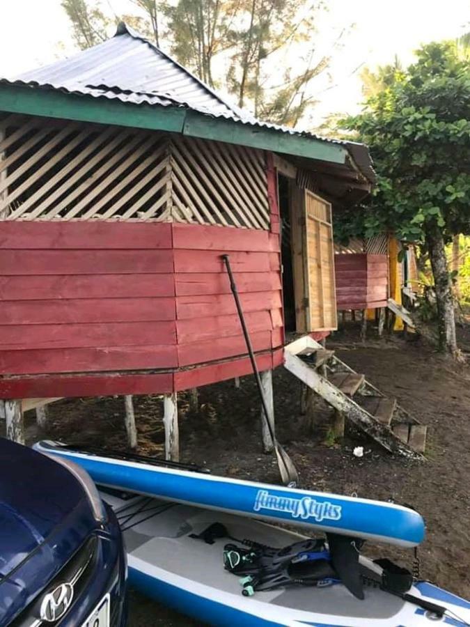 Sina Pj Beach Fales And Surf Hotel Apia Exterior photo